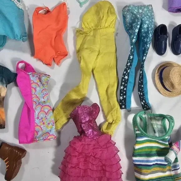 Vintage Barbie Doll And Friends Clothing Lot 51 Pieces  Ken Please Read - Picture 8 of 15